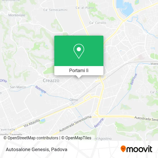 Mappa Autosalone Genesis