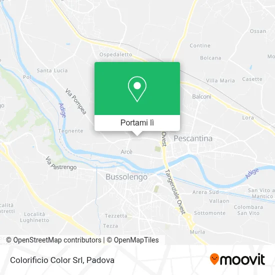 Mappa Colorificio Color Srl