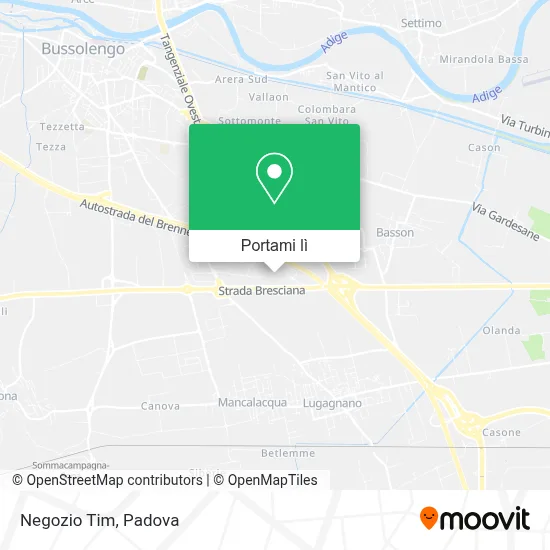 Mappa Negozio Tim