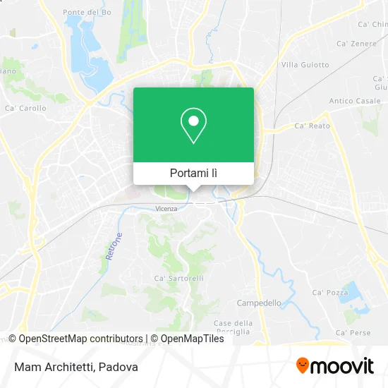 Mappa Mam Architetti