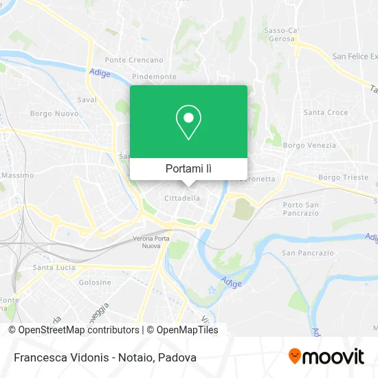 Mappa Francesca Vidonis - Notaio