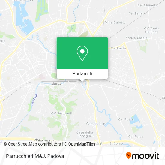 Mappa Parrucchieri M&J