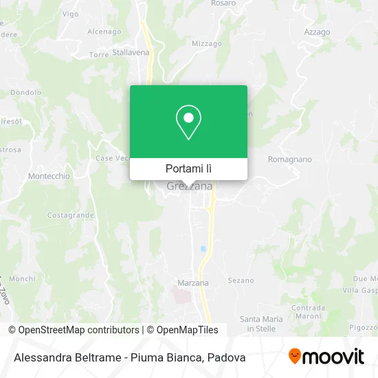 Mappa Alessandra Beltrame - Piuma Bianca