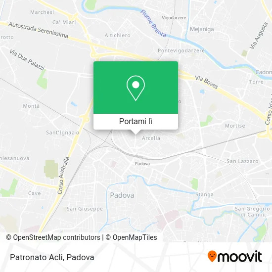 Mappa Patronato Acli