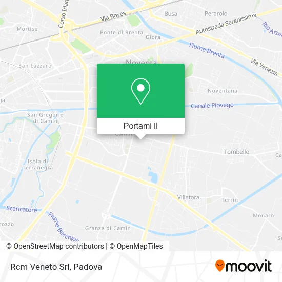 Mappa Rcm Veneto Srl