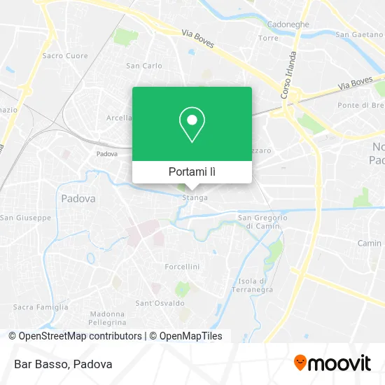 Mappa Bar Basso
