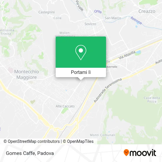 Mappa Gomes Caffe