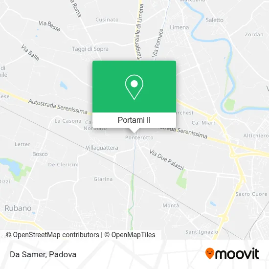 Mappa Da Samer