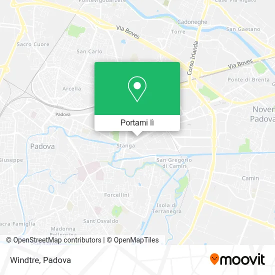 Mappa Windtre