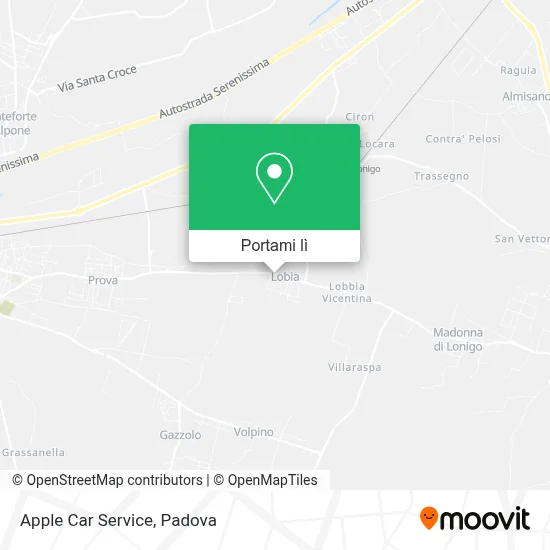 Mappa Apple Car Service