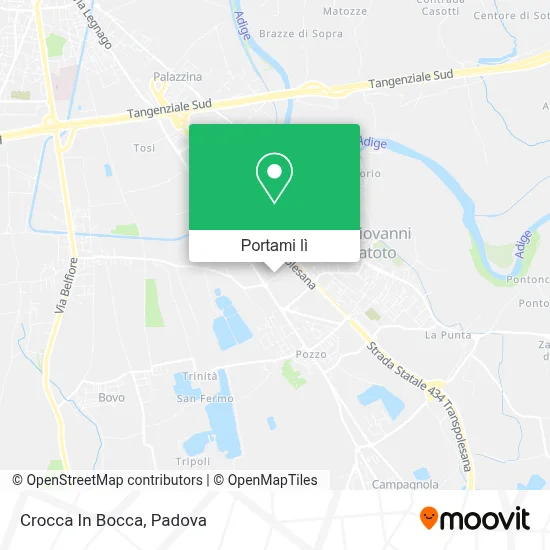 Mappa Crocca In Bocca