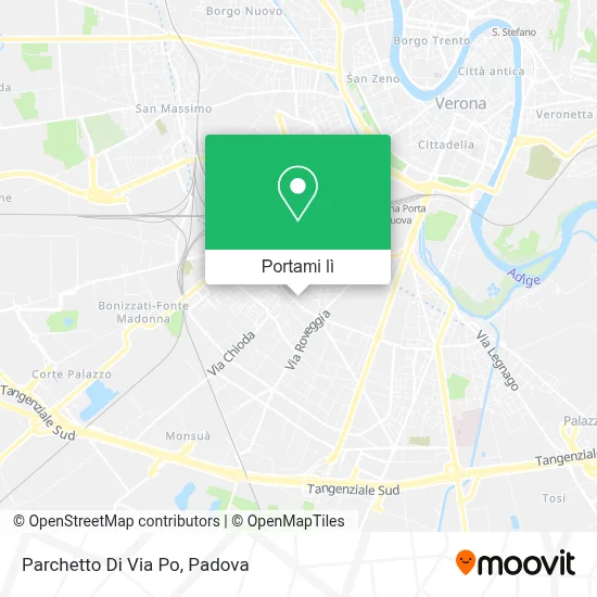 Mappa Parchetto Di Via Po