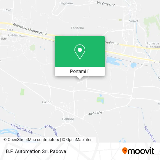 Mappa B.F. Automation Srl