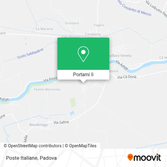 Mappa Poste Italiane
