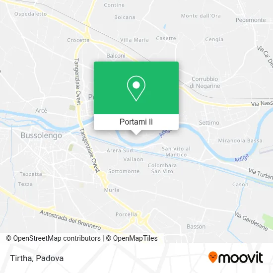Mappa Tirtha