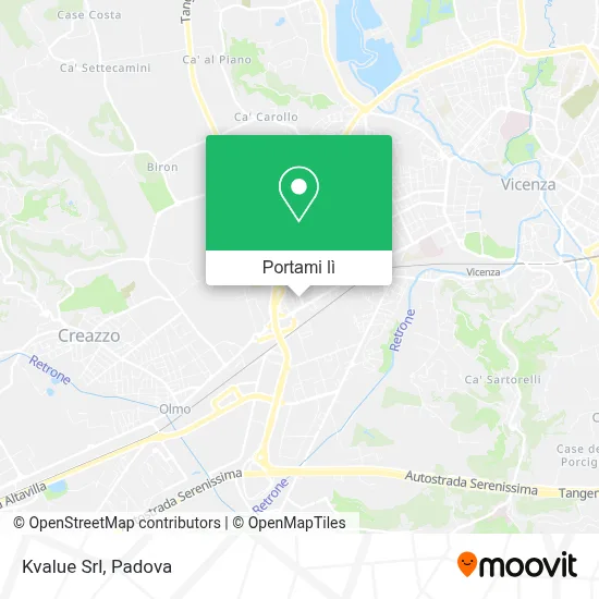 Mappa Kvalue Srl