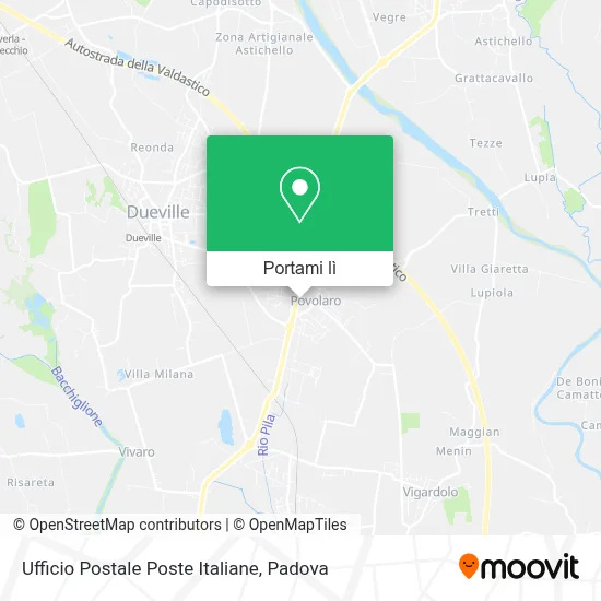 Mappa Ufficio Postale Poste Italiane