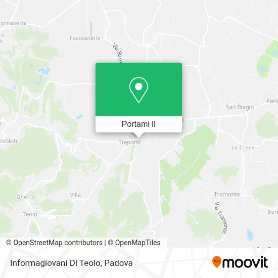 Mappa Informagiovani Di Teolo