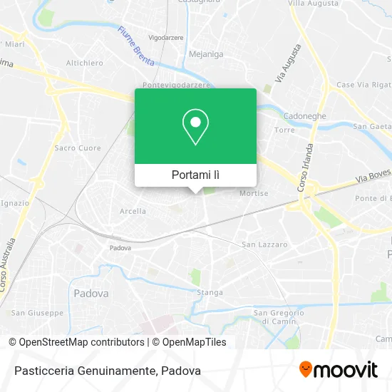 Mappa Pasticceria Genuinamente