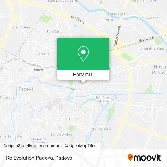 Mappa Rb Evolution Padova