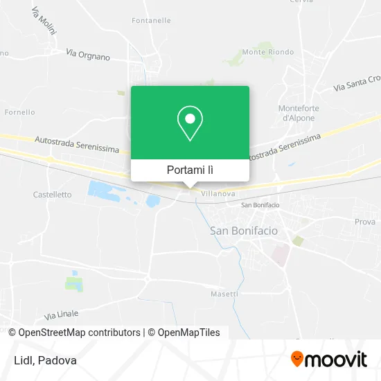 Mappa Lidl