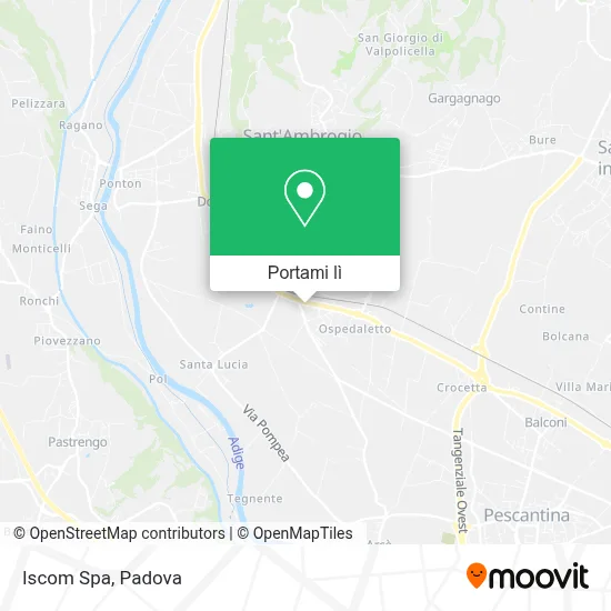 Mappa Iscom Spa