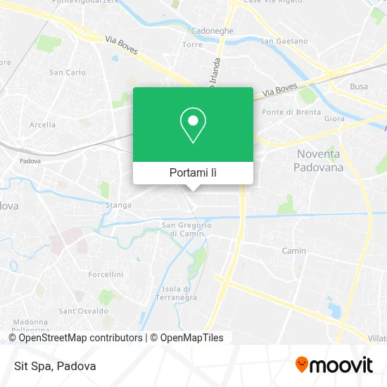 Mappa Sit Spa