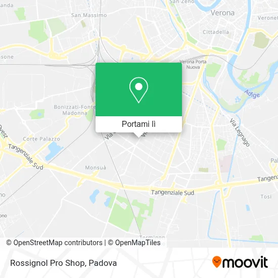 Mappa Rossignol Pro Shop