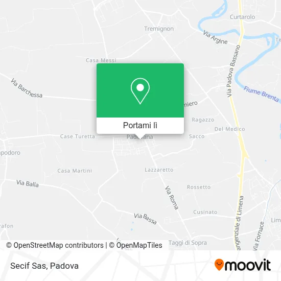 Mappa Secif Sas