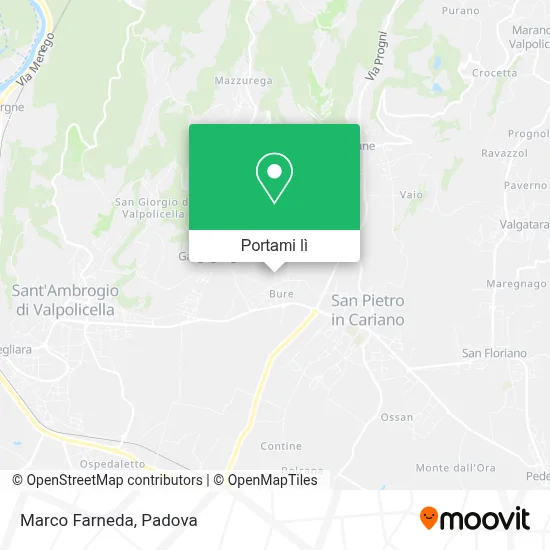 Mappa Marco Farneda