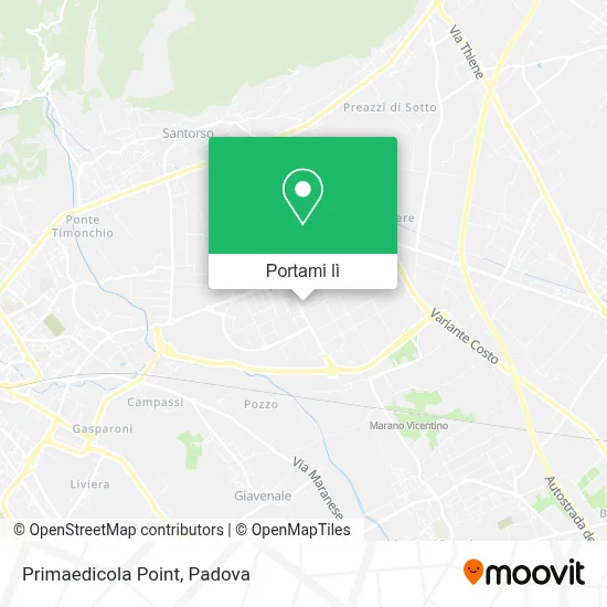 Mappa Primaedicola Point