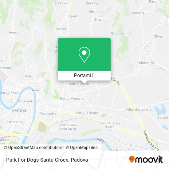 Mappa Park For Dogs Santa Croce