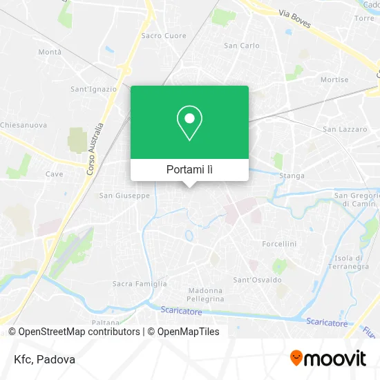 Mappa Kfc