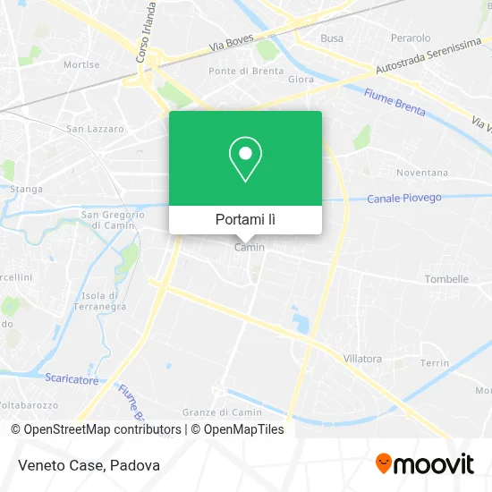 Mappa Veneto Case