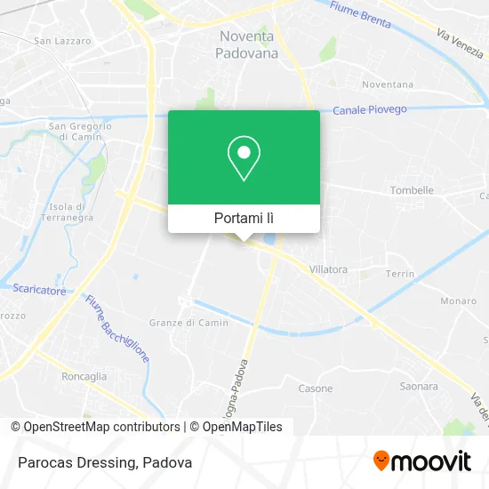 Mappa Parocas Dressing