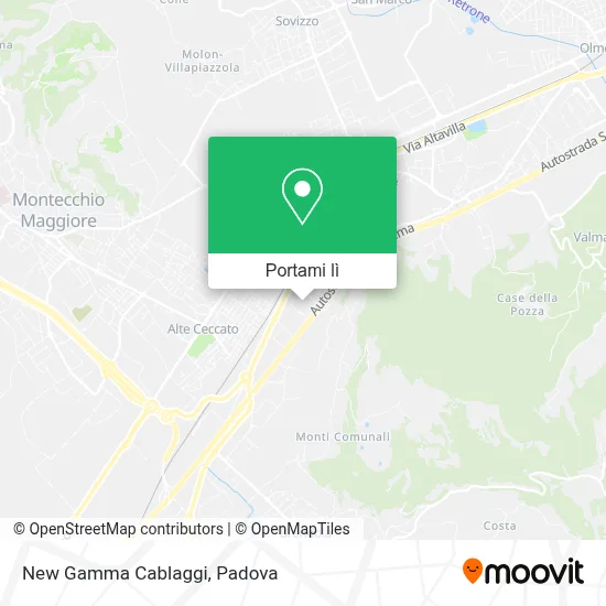 Mappa New Gamma Cablaggi