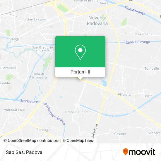 Mappa Sap Sas