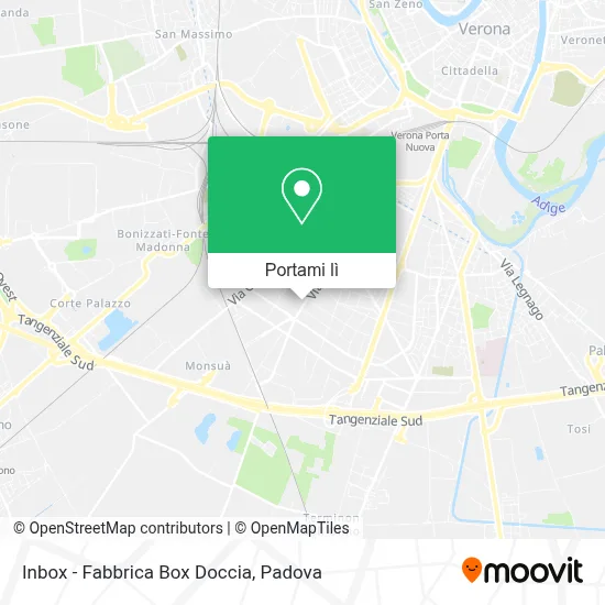 Mappa Inbox - Fabbrica Box Doccia