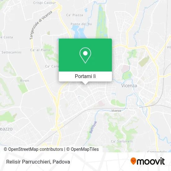 Mappa Relisír Parrucchieri