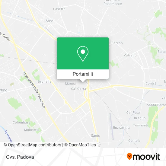 Mappa Ovs