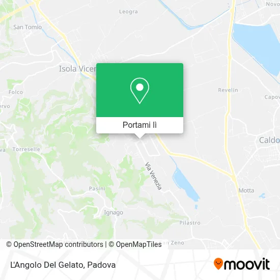 Mappa L'Angolo Del Gelato