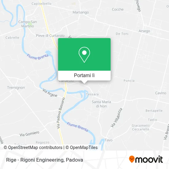 Mappa Rige - Rigoni Engineering