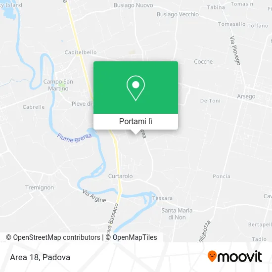 Mappa Area 18