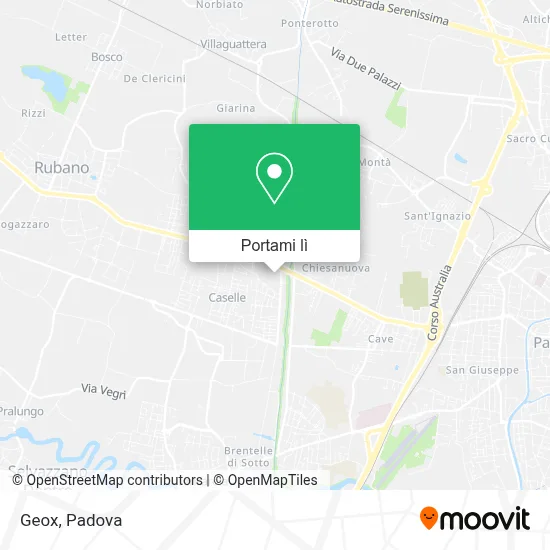 Mappa Geox