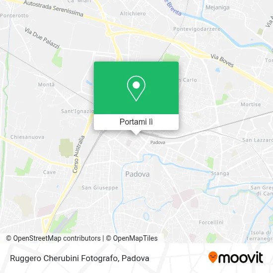 Mappa Ruggero Cherubini Fotografo