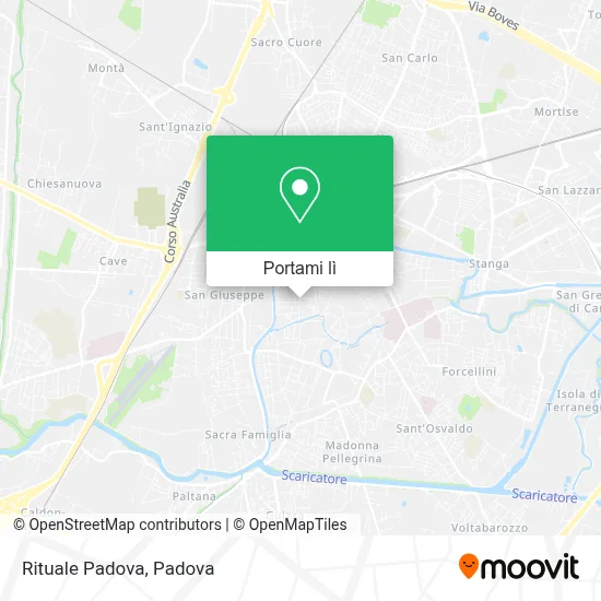 Mappa Rituale Padova