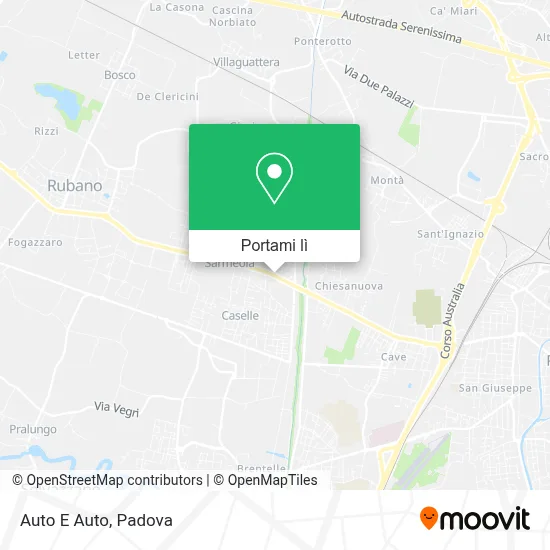 Mappa Auto E Auto