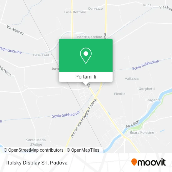 Mappa Italsky Display Srl