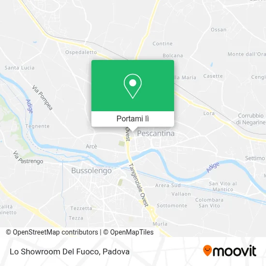 Mappa Lo Showroom Del Fuoco