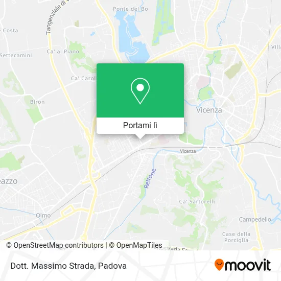 Mappa Dott. Massimo Strada